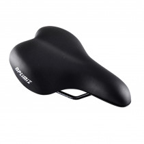 SELLE LOISIR OPTIMIZ CONFORT MIXTE NOIR RAIL ACIER (251 X 283MM)