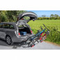 PORTE VELO SUR ATTELAGE PLATEFORME EUFAB CROW PLUS PLIABLE  2 VELOS (EXTENSIBLE 3EME VELO)