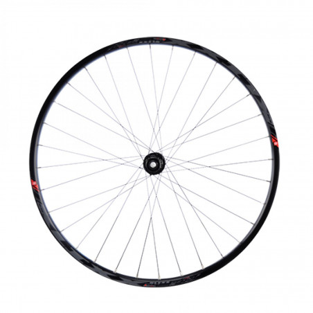 Roue vtt 27.5" ar k7 jante noir mach1 klixx boost tub.ready. disque cent. 9/10/11v 12x148