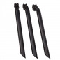 TIGE DE SELLE D31.6 ALU L400 ROUTE/VTT ERGOTEC NOIR DEPORT 10 MM (LEVEL 5)