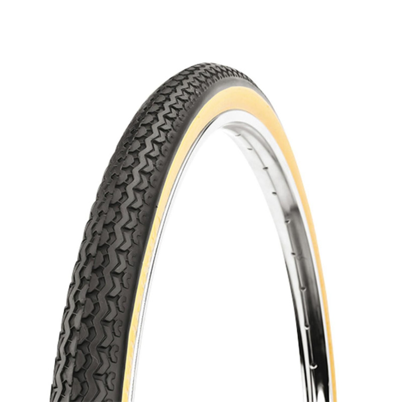 Pneu tradi/urbain 650x35b Deli tr noir/beige s-172 (26x1 1/2 - 35-584)