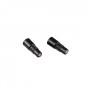 PROLONGATEUR/ADAPTATEUR DE VALVE SCHRADER OPTIMIZ 26MM PLASTIQUE NOIR (X2)