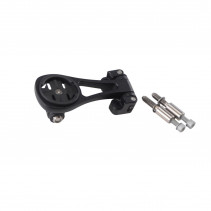 Support compteur gps optimiz alu noir fixation capot potence (23 a 40mm) comp. garmin