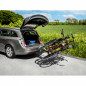 PORTE VELO SUR ATTELAGE PLATEFORME EUFAB FINCH 3 PLIABLE INCLINABLE 3 VELOS ALU VAE/E-BIKE