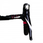 AUTOCOLLANT REFLECHISSANT GUIDON/LEVIER/CASQUE THE BEAM FRAME FLASH HAUTE VISIBILITE (X16)