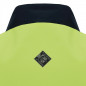 GILET/VESTE SECURITE TUCANO REVERSIBLE BLEU/JAUNE FLUO T.S/M