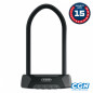 ANTIVOL VELO U 140 X 230MM ABUS GRANIT XPLUS 540 NOIR/GRIS