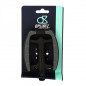 PEDALE CITY/URBAIN RESINE OPTIMIZ NOIR/GRIS SURFACE ANTI DERAPANTE D 9/16 (PR)