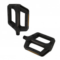 PEDALE CITY/URBAIN RESINE OPTIMIZ NOIR ERGOT ANTI DERAPANT D 9/16 (PR)