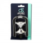 PEDALE CITY/URBAIN ALU OPTIMIZ ARGENT SURFACE ANTI DERAPANTE D 9/16 (PR)
