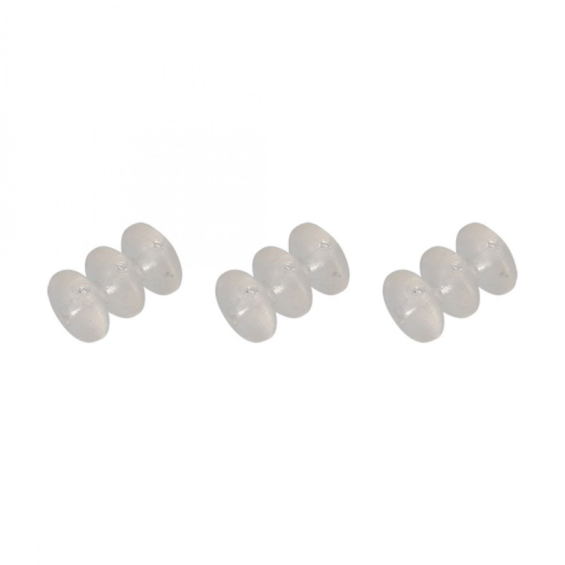 PROTECTION CADRE VELO O RINGS CLARKS CABLE DERAILLEUR DIAMETRE 1.2MM TRANSPARENT (X3)