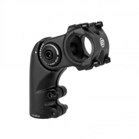 POTENCE REGLABLE AHEAD SET 1''1/8 L60 ERGOTEC OCTOPUS AHEAD 50 ALU NOIR 0/ 60° (CINTRE 31.