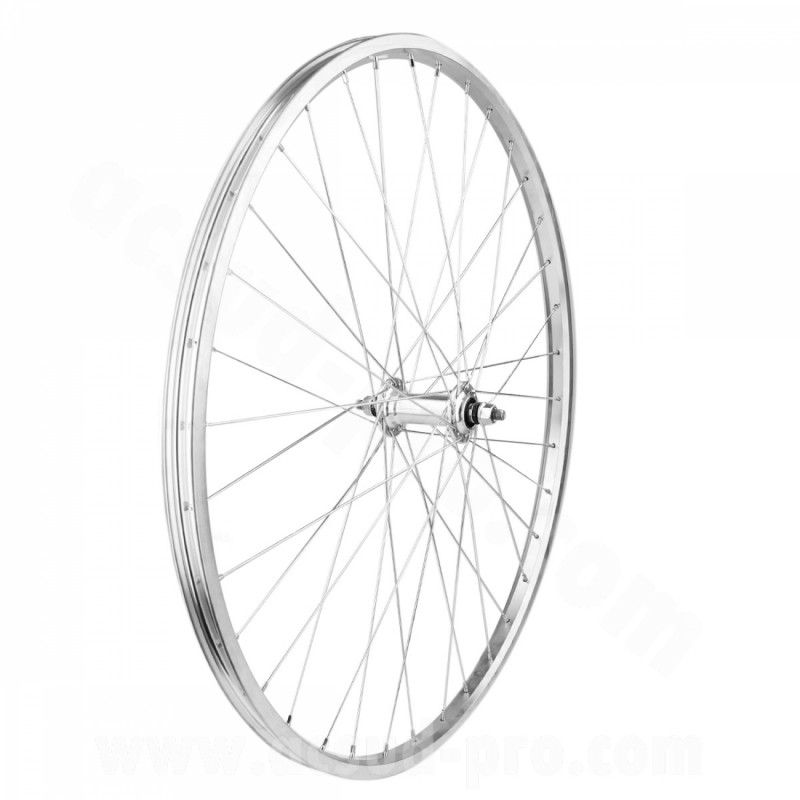 Roue avant 650 x 30a alu axe plein