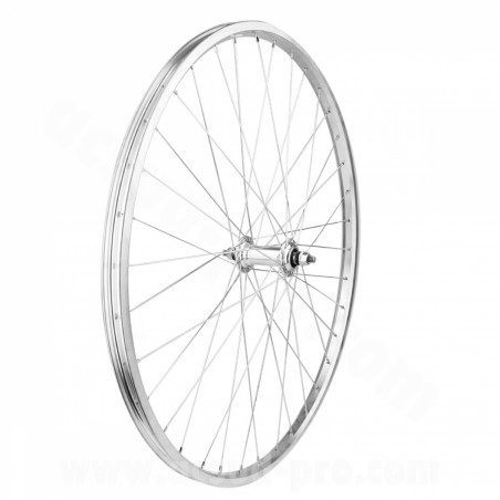 Roue avant 650 x 30a alu axe plein