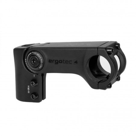 POTENCE REGLABLE AHEAD SET 1''1/8 L90 ERGOTEC SEPIA AHEAD 50 ALU NOIR 0/ 60° (CINTRE 31.