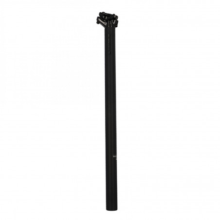 TIGE DE SELLE D31.6 ALU L550 ROUTE/VTT ERGOTEC ATAR 550 NOIR DEPORT 15 MM