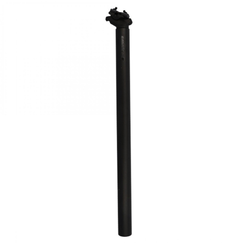 TIGE DE SELLE D34.9 ALU L550 ROUTE/VTT ERGOTEC ATAR 550 NOIR DEPORT 15 MM