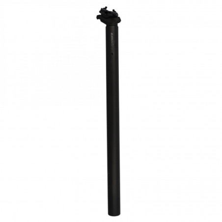 TIGE DE SELLE D34.9 ALU L550 ROUTE/VTT ERGOTEC ATAR 550 NOIR DEPORT 15 MM
