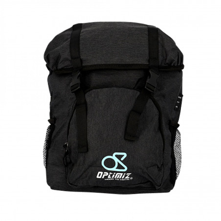 SACOCHE VELO PORTE BAGAGE OPTIMIZ GRIS FONCE FIX RAPIDE 15LITRES -310X300X130MM-