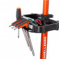 OUTIL REPARATION - PIED D'ATELIER VELO MONTAGE PLIABLE SUPER B TB-WS30 AVEC TABLETTE ORANG