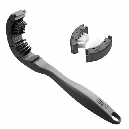OUTIL NETTOYAGE - BROSSE NETTOYAGE CASSETTE/CHAINE/PNEU SUPER B TB-1718