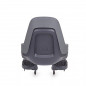 Porte bebe av sur tube de direction bobike go mini - macaron grey -