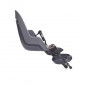 Porte bebe av sur tube de direction bobike go mini - macaron grey -