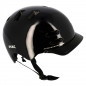 CASQUE URBAIN OPTIMIZ O370 NOIR BRILLANT IN MOLD T.M (LED ET CLIGNO INTEGRE) - PRIX NET