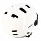 CASQUE URBAIN OPTIMIZ O390 BLANC BRILLANT IN MOLD T.M (CLIGNO/BLUETOOTH) PRIX NET