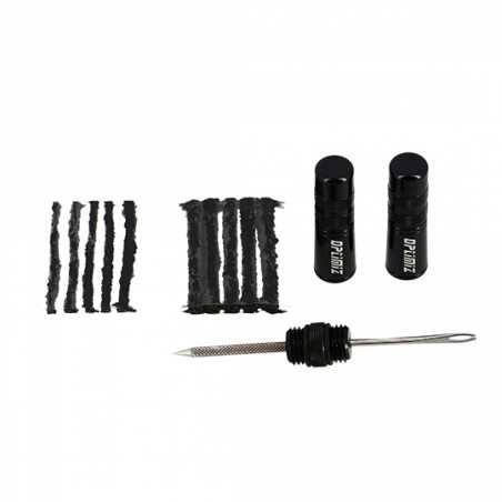 NECESSAIRE REPARATION VTT TUBELESS OPTIMIZ AVEC OUTIL/MECHES