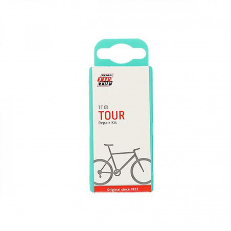 NECESSAIRE REP/RUSTINE TIP TOP TT01 TOUR (VELOS) (BOITE BROCHABLE)