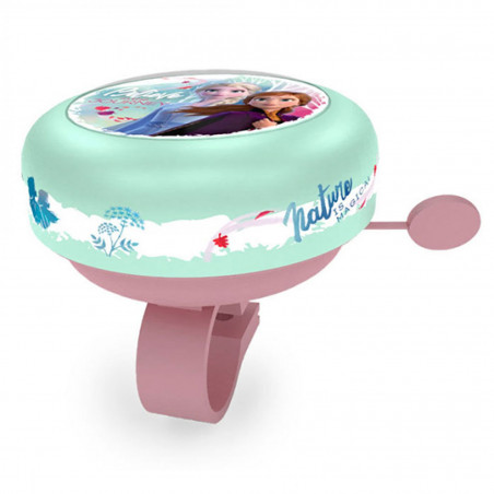 SONNETTE ENFANT DISNEY FROZEN II BLEU/ROSE D 55MM