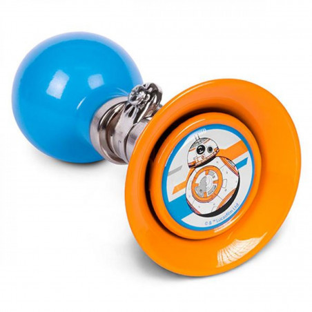 SONNETTE ENFANT DISNEY STAR WARS ORANGE/BLEU (POUET POUET)