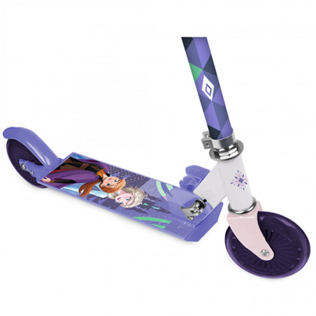 TROTTINETTE ACIER DISNEY FROZEN II REGLABLE AV.FREIN AU PIED