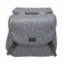 SACOCHE VELO PORTE BAGAGE A PONT NEWLOOXS MONDI JOY IVY GRIS -38 LITRES- 370X320X160MM