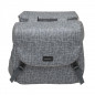 SACOCHE VELO PORTE BAGAGE A PONT NEWLOOXS MONDI JOY IVY GRIS -38 LITRES- 370X320X160MM