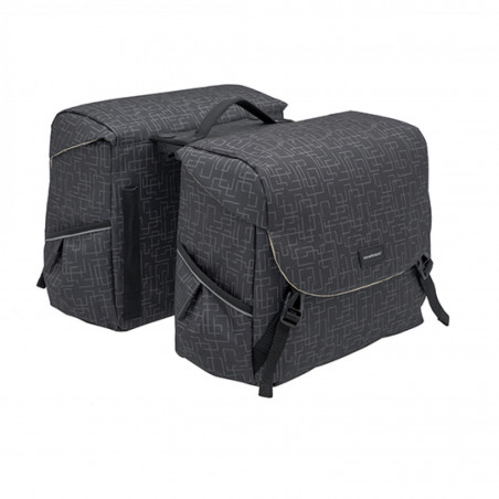 SACOCHE VELO PORTE BAGAGE A PONT NEWLOOXS MONDI JOY IVY NOIR RACKTIME -38 LITRES- 370X320X