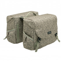 SACOCHE VELO PORTE BAGAGE A PONT NEWLOOXS MONDI JOY IVY BEIGE RACKTIME -38 LITRES- 370X320