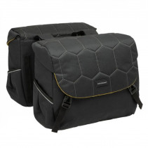 SACOCHE VELO PORTE BAGAGE A PONT NEWLOOXS MONDI JOY QUILTED NOIR UNI -38 LITRES- 370X320X1