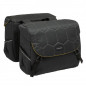 SACOCHE VELO PORTE BAGAGE A PONT NEWLOOXS MONDI JOY QUILTED NOIR UNI -38 LITRES- 370X320X1