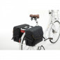SACOCHE VELO PORTE BAGAGE A PONT NEWLOOXS MONDI JOY QUILTED NOIR UNI -38 LITRES- 370X320X1