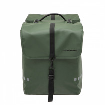 SACOCHE VELO PORTE BAGAGE A PONT NEWLOOXS ODENSE DOUBLE KAKI RACKTIME - 39 LITRES - 340x38