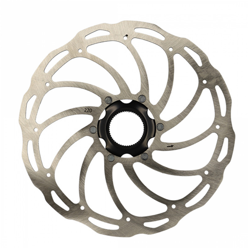 Disque frein vtt centerlock d220 mm optimiz pr90