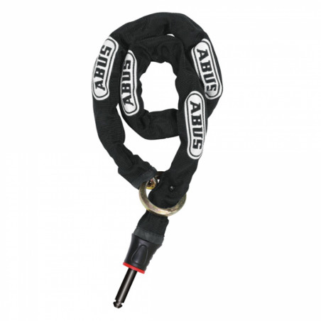 ANTIVOL VELO CHAINE A BOUCLE D8 X 1.00M ABUS POUR ANTIVOL FER A CHEVAL -NOIR
