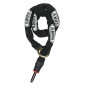 ANTIVOL VELO CHAINE A BOUCLE D8 X 1.00M ABUS POUR ANTIVOL FER A CHEVAL -NOIR