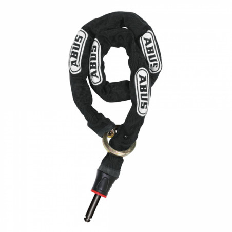 ANTIVOL VELO CHAINE A BOUCLE D6 X 0.85M ABUS POUR ANTIVOL FER A CHEVAL -NOIR    SUPPORT