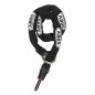 ANTIVOL VELO CHAINE A BOUCLE D6 X 0.85M ABUS POUR ANTIVOL FER A CHEVAL -NOIR    SUPPORT