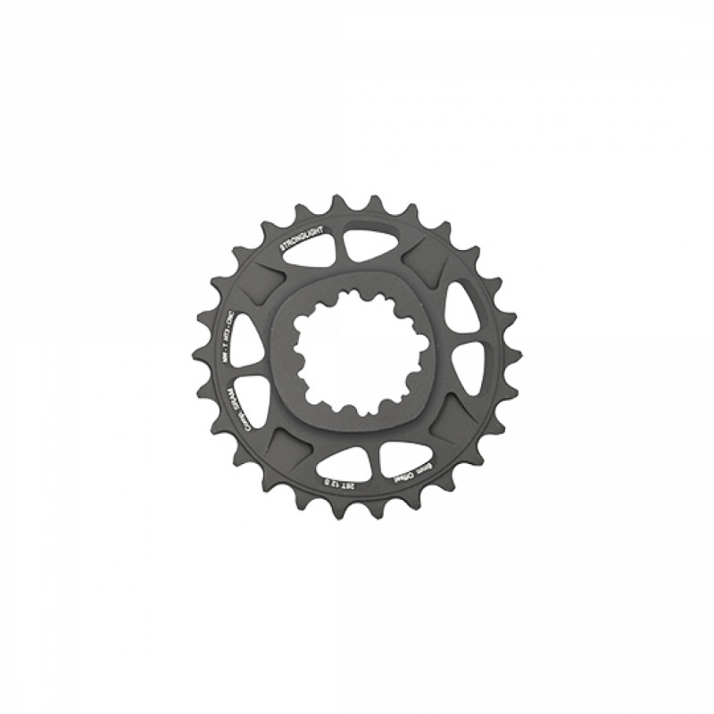 PLATEAU VTT MONO DIRECT MOUNT 6MM EXTER 26DTS NOIR STRONG (COMP. SRAM EAGLE 12 XX1/XO1) 12
