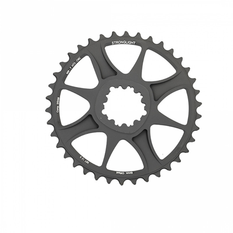 PLATEAU VTT MONO DIRECT MOUNT 6MM EXTER 38DTS NOIR STRONG (COMP. SRAM EAGLE 12 XX1/XO1) 12