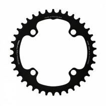 PLATEAU VTT 4BRA D.104 TA ONE 38DTS MONO NOIR MAT ALU POUR SHIMANO - SRAM - RACE FACE - FSA 10-11-12V.